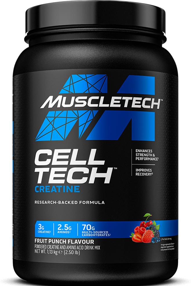 MuscleTech Cell Tech Creatine - 2.5 lbs - Fruit Punch EXP: 2025-05-30 ...